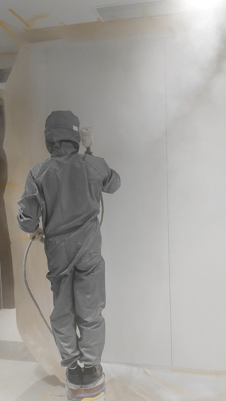 彩钢板修复喷漆法